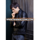 latest classic fashion UK style leather jacket for man