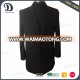 new velvet collar men DB wool long coat