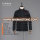 Famous Brand Latest Design Seamless Water Wave Effect Shell Filling Duck Down For Men Winter Coat